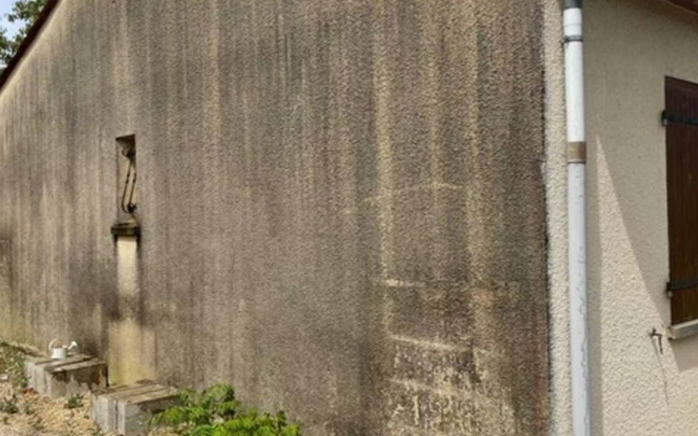 Nettoyage extérieur avant travaux à Serans