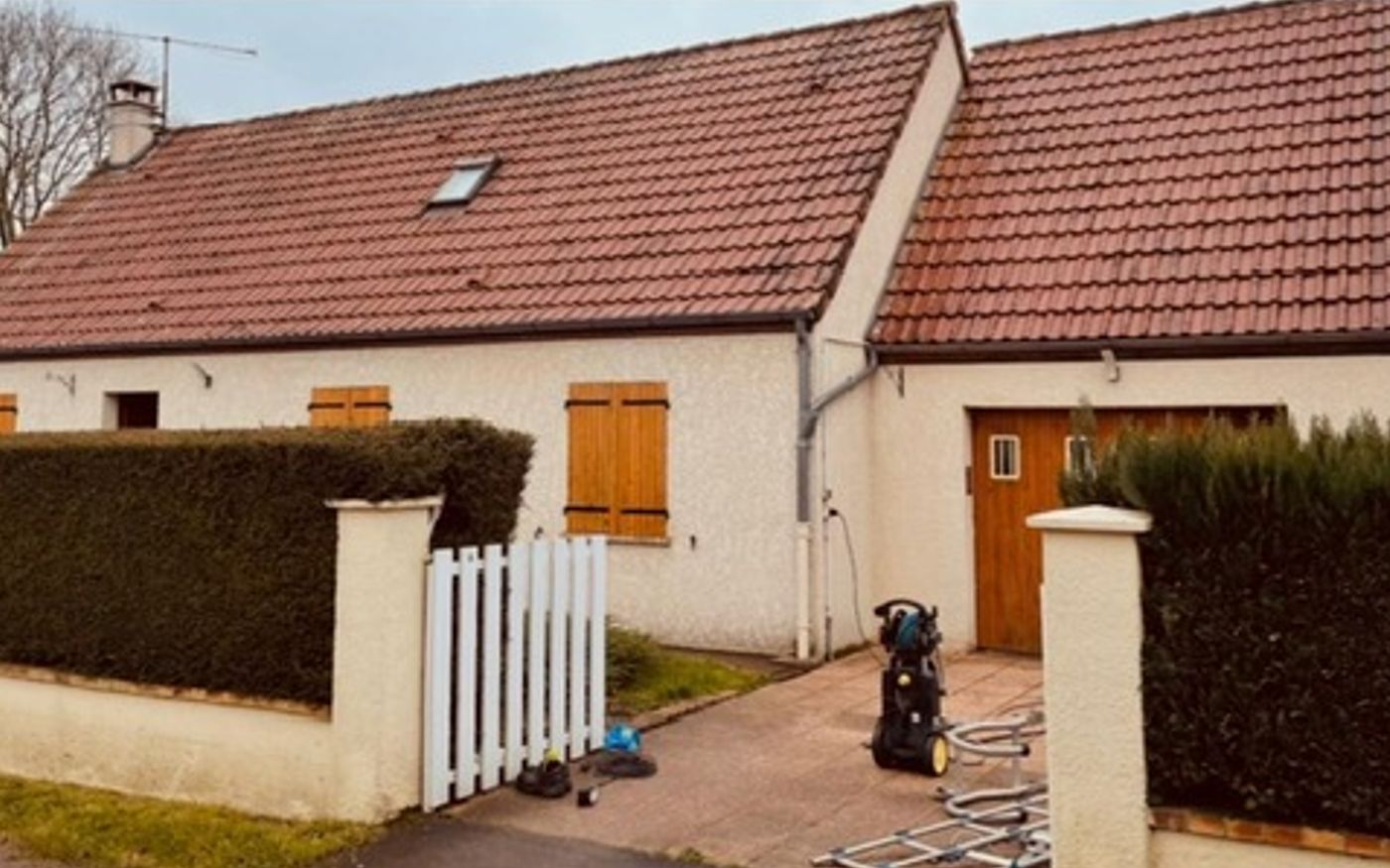 Couverture toiture chaumont en vexin avant